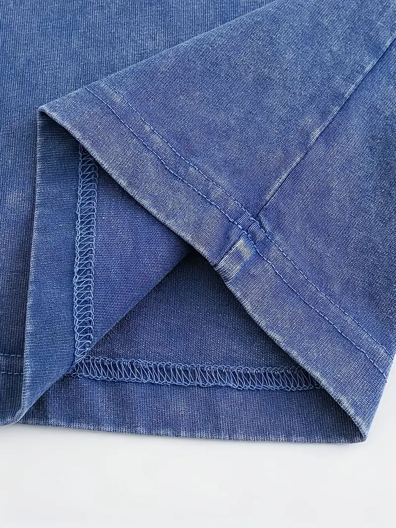 Brooklyn – T-shirt in cotone con girocollo