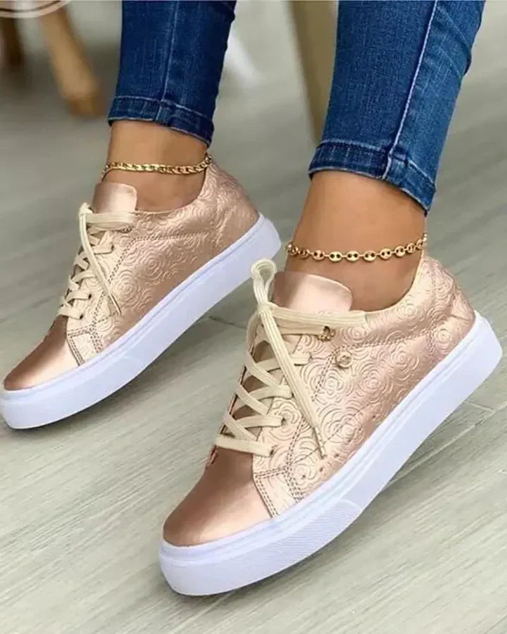 Erisen – Eleganti sneakers basse con lacci