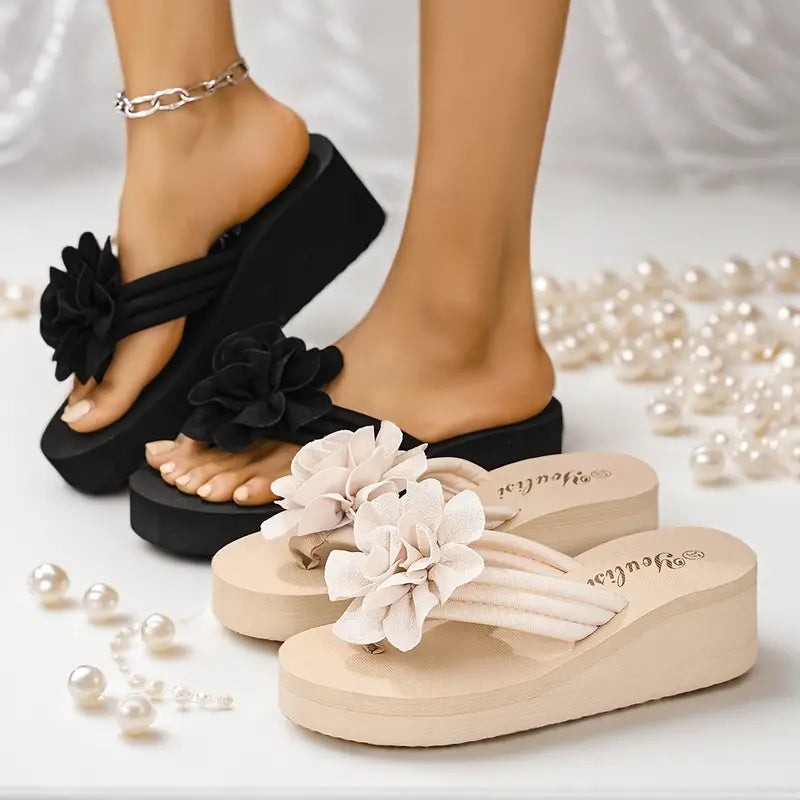 Lorideth – Sandali graziosi con motivo floreale