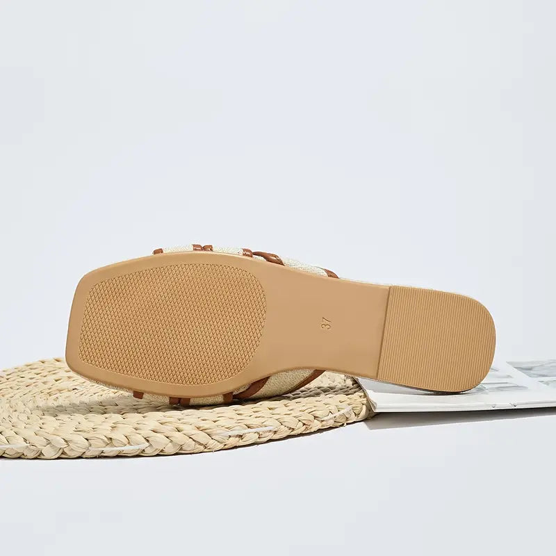 Keoka – Eleganti sandali piatti slide