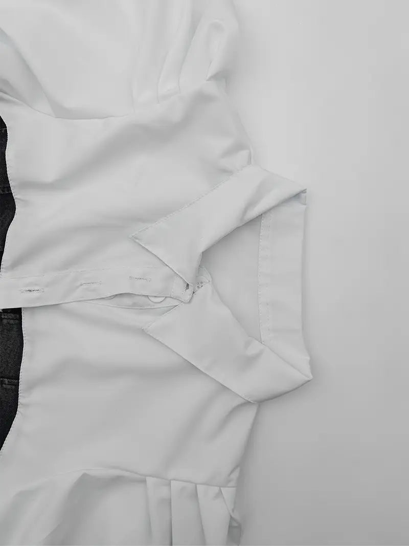 Ecca - Elegante camicia button-down in cotone