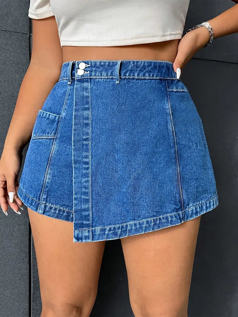 Orlithia – Gonna di jeans in cotone alla moda