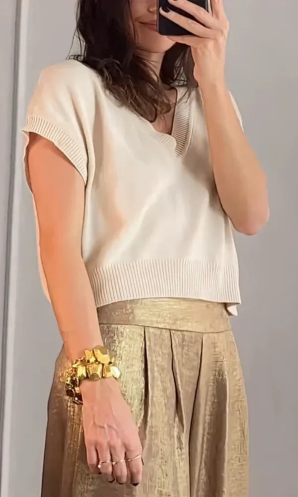 Lunarae – Completo elegante composto da maglia e pantaloni