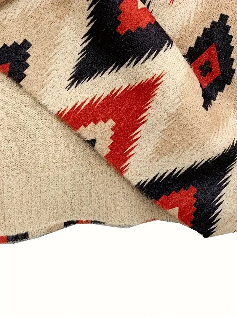 Ulrike – Maglia con stampa geometrica