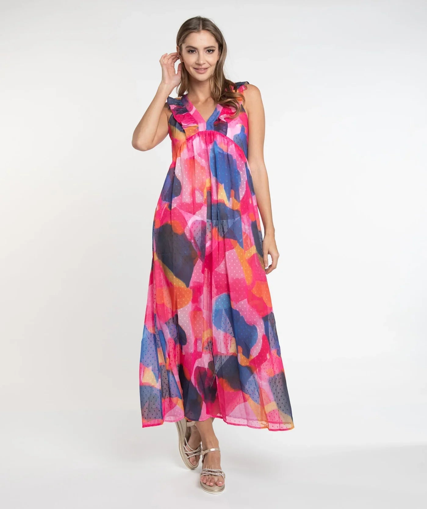 Thelia – Abito maxi vivace