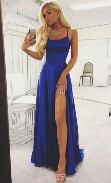 Gwyndara – Elegante maxi abito con schiena scoperta