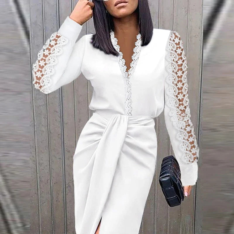 Veya – Abito elegante a maniche lunghe