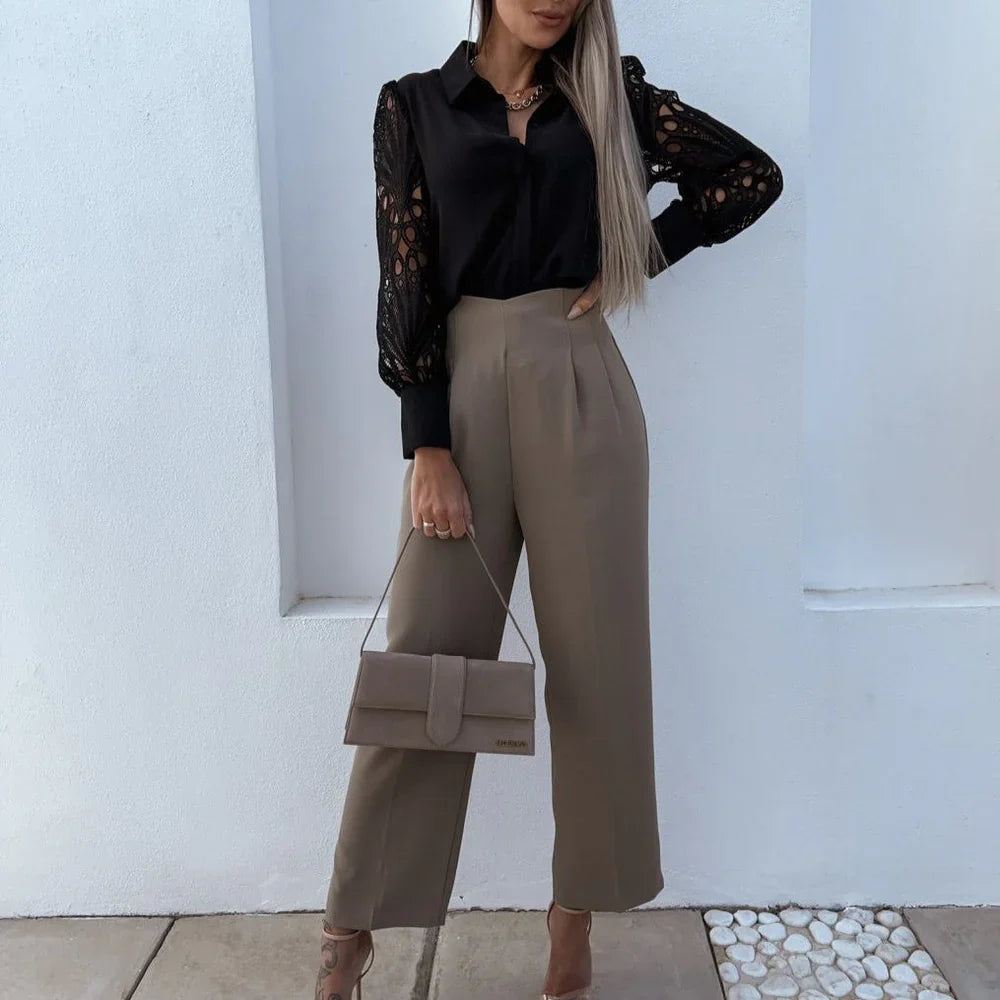 Drew – Blusa elegante in raso