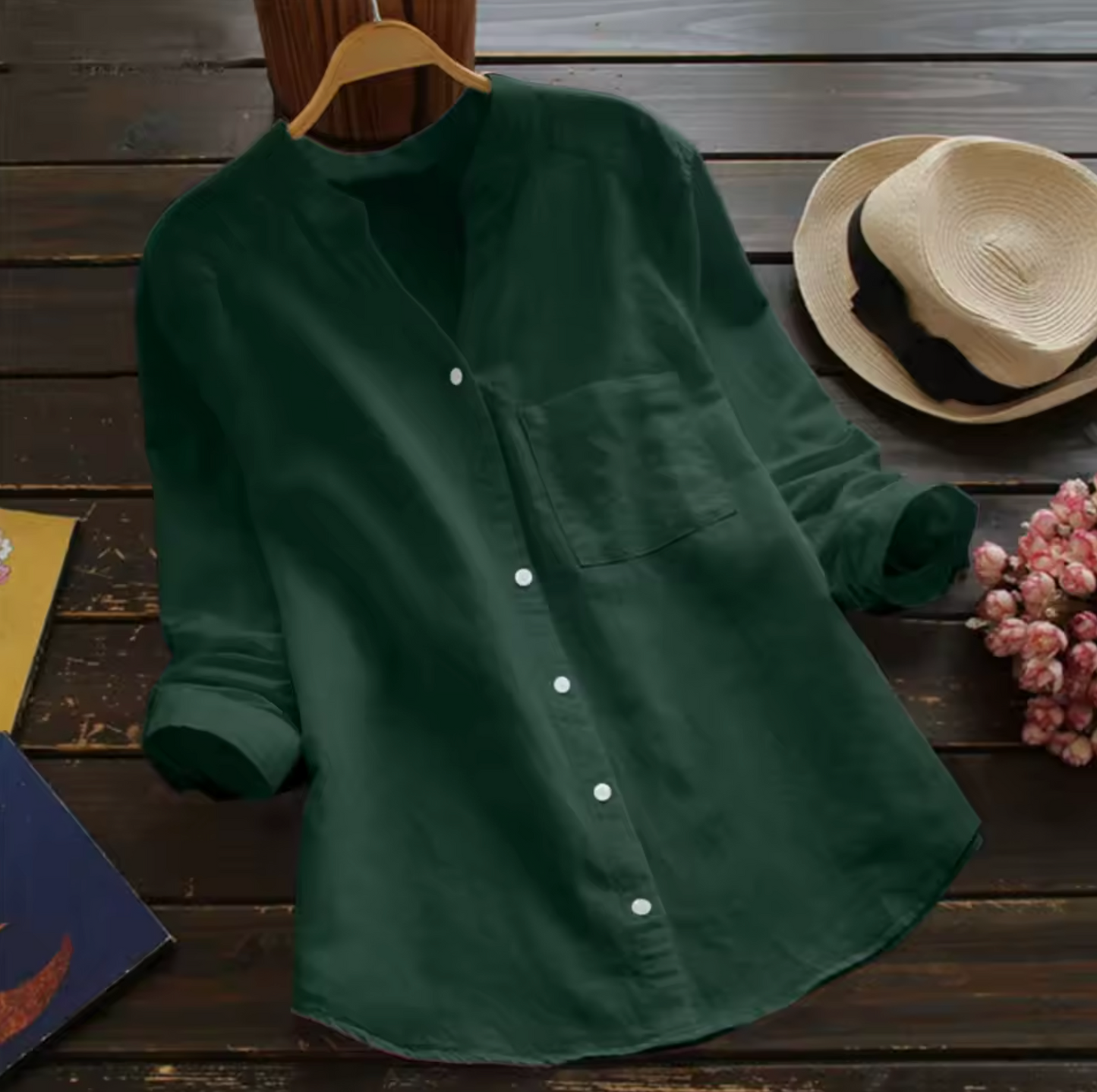 Gilda – Elegante misto cotone e lino