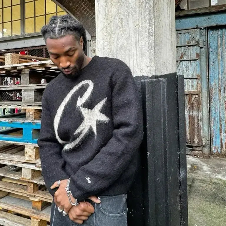 Alastair - Maglione lavorato a maglia Corteiz C Star