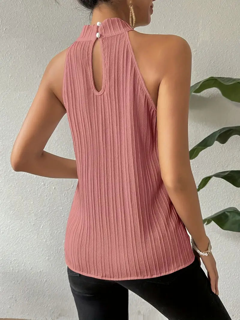 Drusilla – Elegante top con scollo all'americana