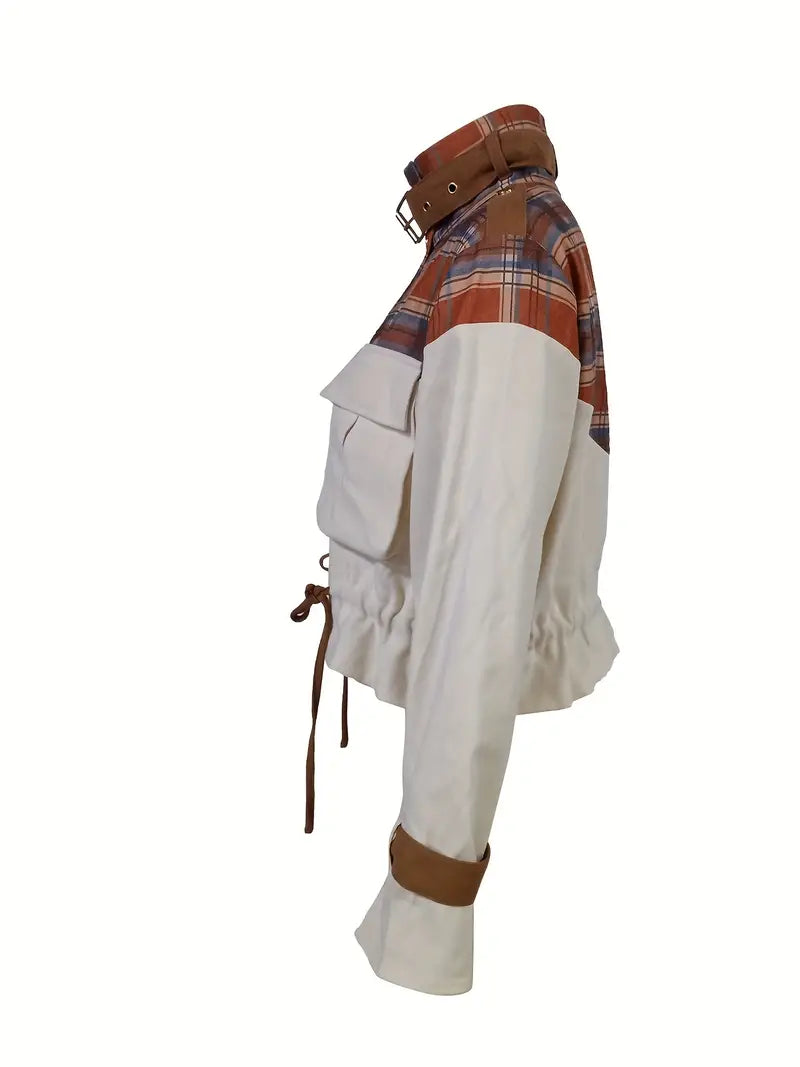 Damini – Giacca corta a quadri