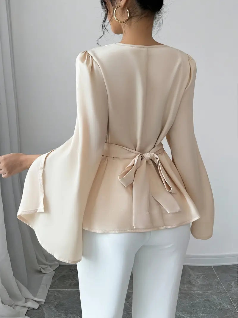 Leia – Blusa elegante in raso