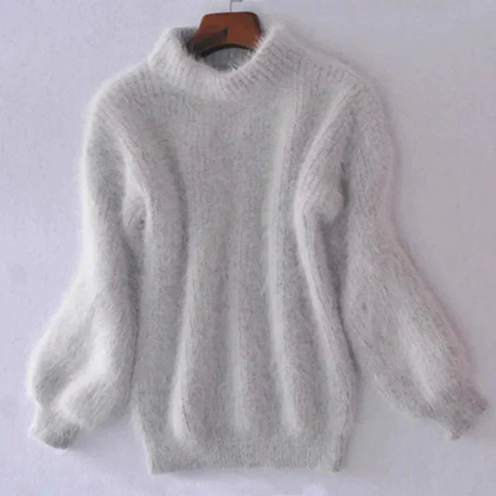 Quinne – Maglione dolcevita in peluche