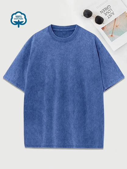 Brooklyn – T-shirt in cotone con girocollo