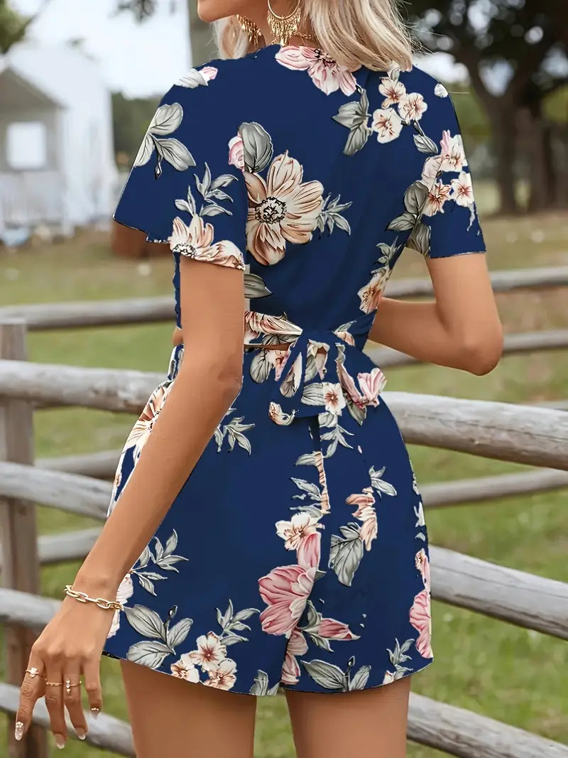 Mianna – Grazioso set da due pezzi con motivo floreale