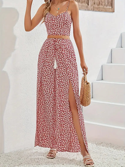 Mykaela – Set due pezzi in cotone leggero ed elegante