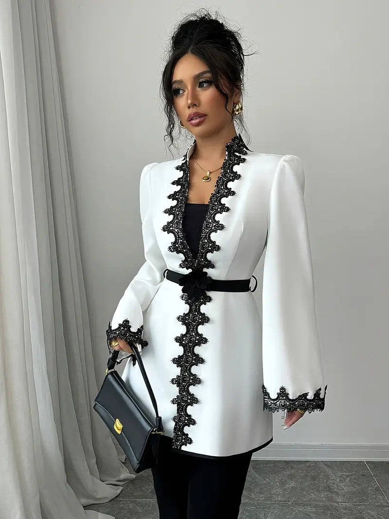 Dixie – Giacca elegante con rifiniture in pizzo