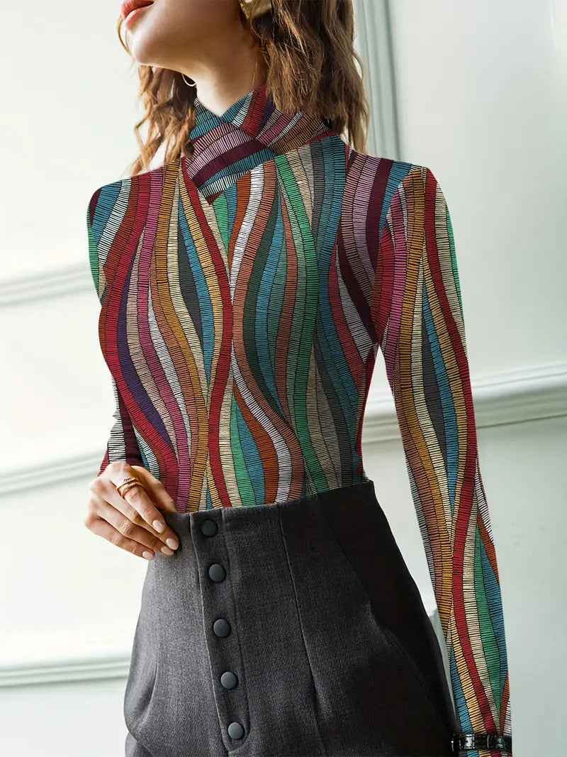 Arden – Maglione dolcevita luminoso