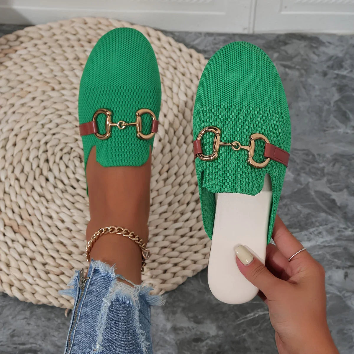 Aella – Eleganti sabot slip-on