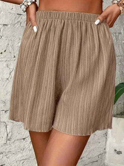 Nocturne – Pantaloncini eleganti con pieghe