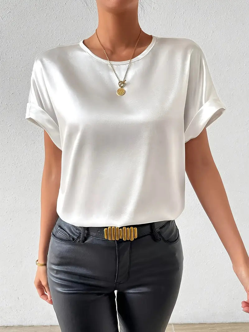 Valkirra – Elegante camicia in raso