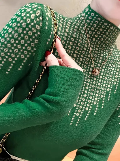 Soenn - Maglione elegante a collo alto