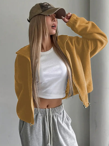 Jaila – Giacca corta in pile