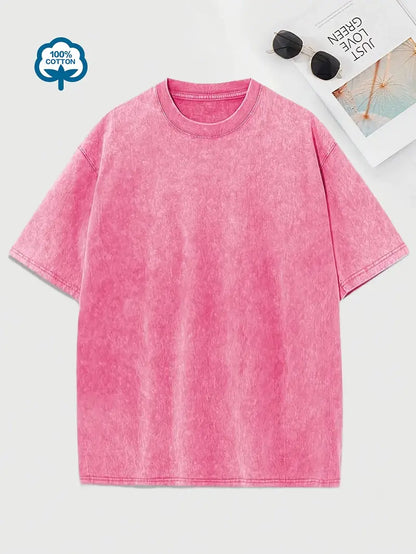 Brooklyn – T-shirt in cotone con girocollo