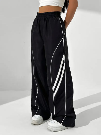 Phet – Pantaloni sportivi da allenamento a gamba larga