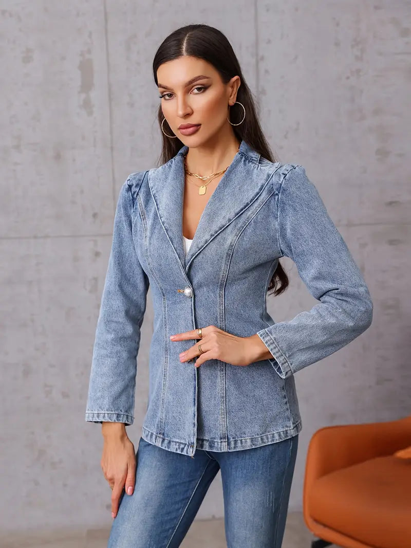 Kamala – Giacca in denim di cotone