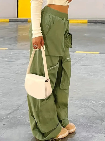 Autumn - Pantaloni cargo eleganti e leggeri