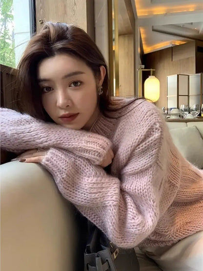 Shine – Maglione a maglia spessa