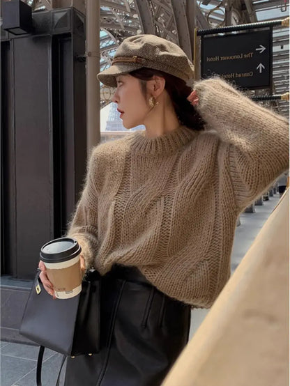 Shine – Maglione a maglia spessa