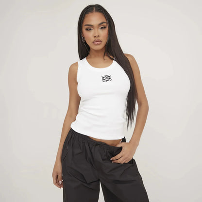 Mireya – Canotta in maglia di cotone a coste