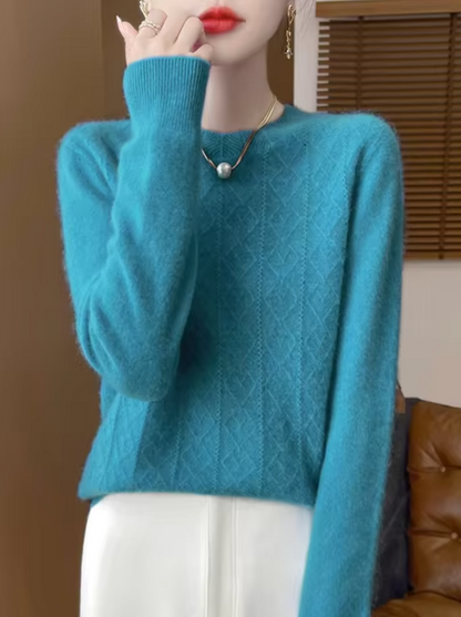 Akia – Maglione in maglia di lana cashmere