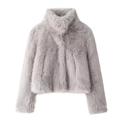 Daena – Giacca in morbida pelliccia di peluche