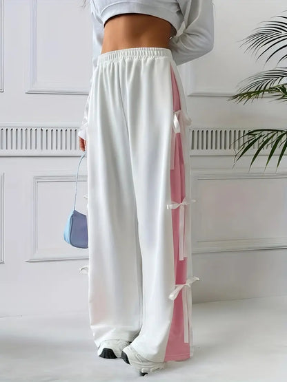 Sachiko – Pantaloni eleganti e larghi in cotone