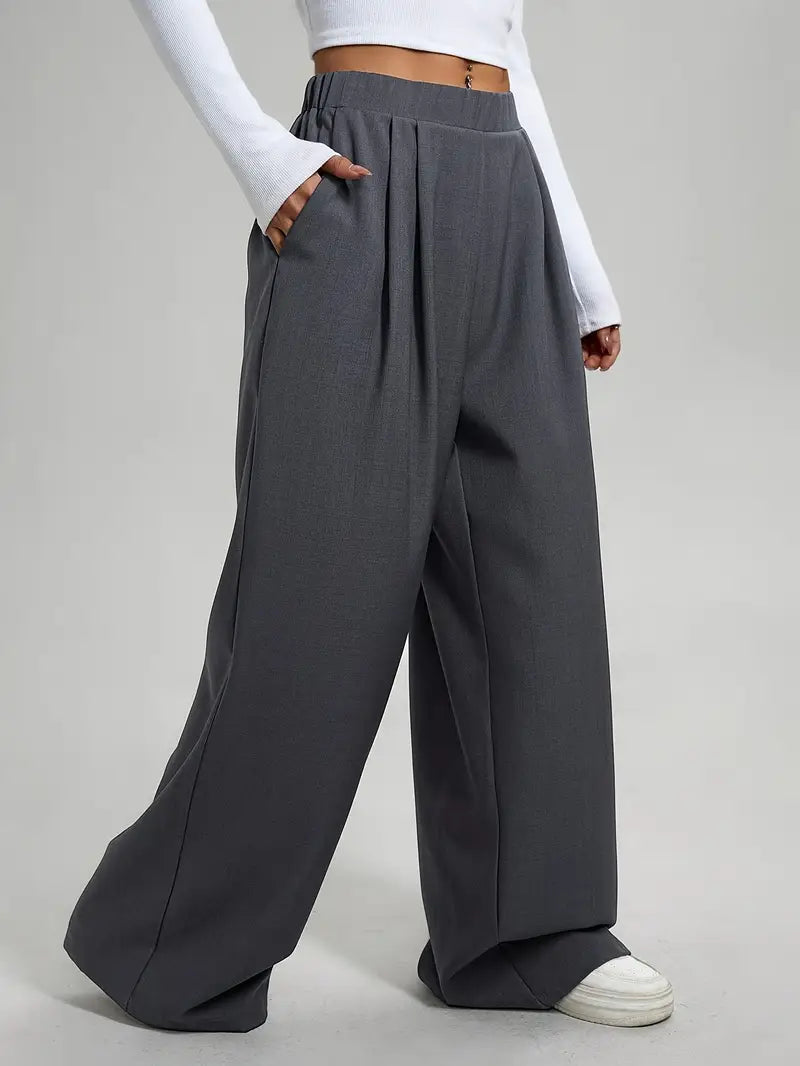 Bellatrix – Pantaloni plissettati eleganti a gamba larga