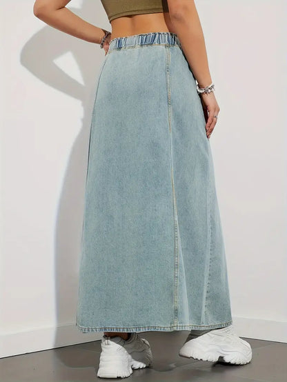 Adora – Gonna maxi in denim
