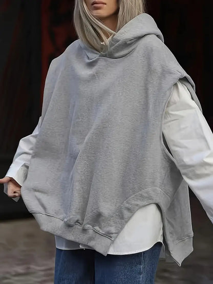 Ditta – Felpa con cappuccio alla moda in cotone