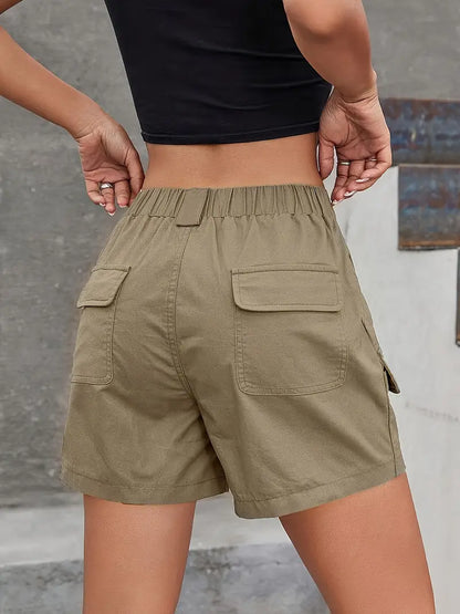 Zephyress – Eleganti pantaloncini cargo in cotone