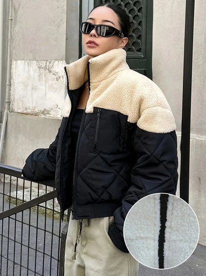 Jolene – Giacca trapuntata in pile