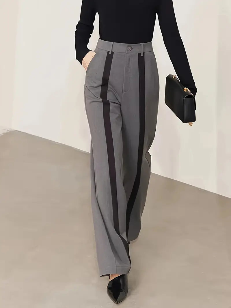 Rixa – Pantaloni eleganti a gamba larga