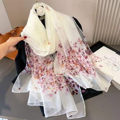 Ismerie – Sciarpa di chiffon vivace ed elegante