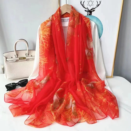 Ismerie – Sciarpa di chiffon vivace ed elegante