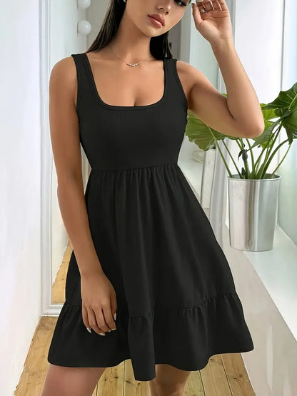 Emberlynn – Mini abito a balze senza maniche