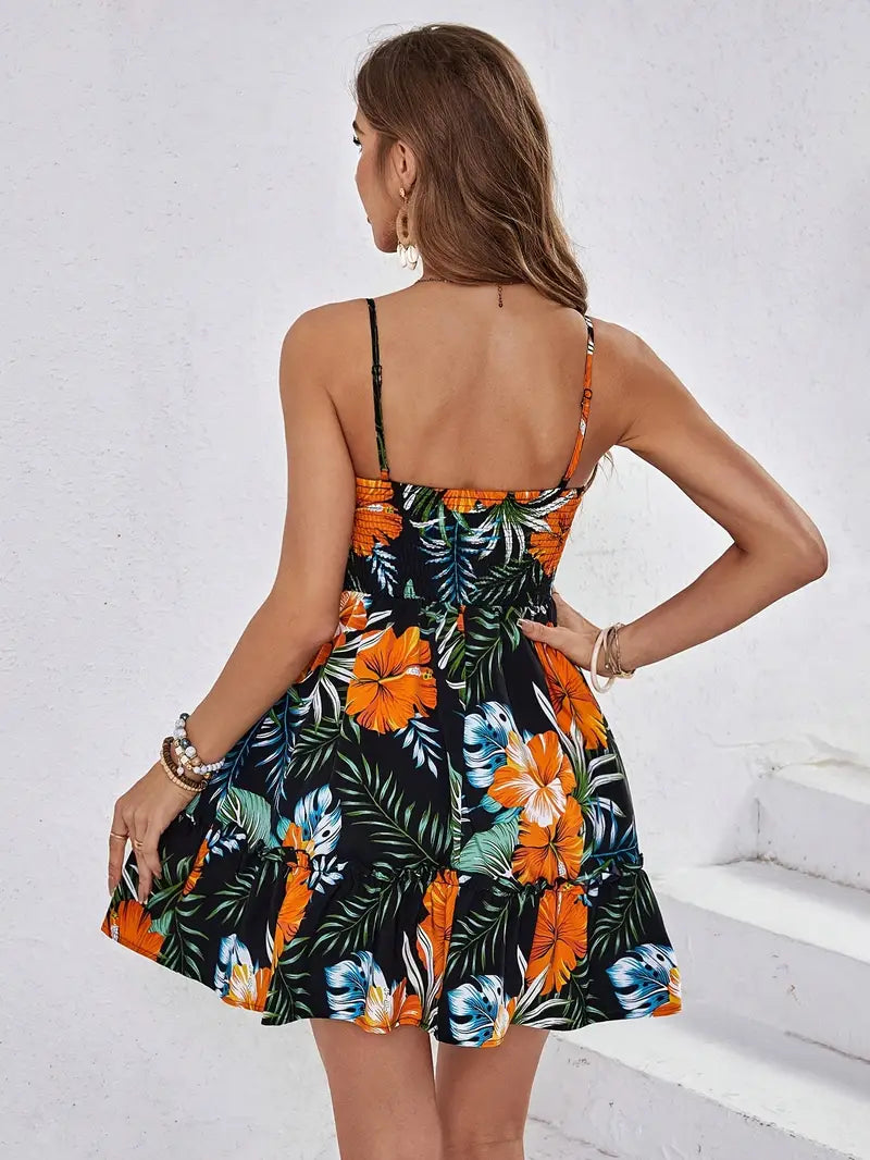 Lucena – Abito estivo a strati tropicale