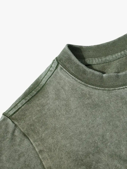 Brooklyn – T-shirt in cotone con girocollo