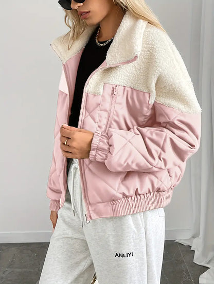 Jolene – Giacca trapuntata in pile